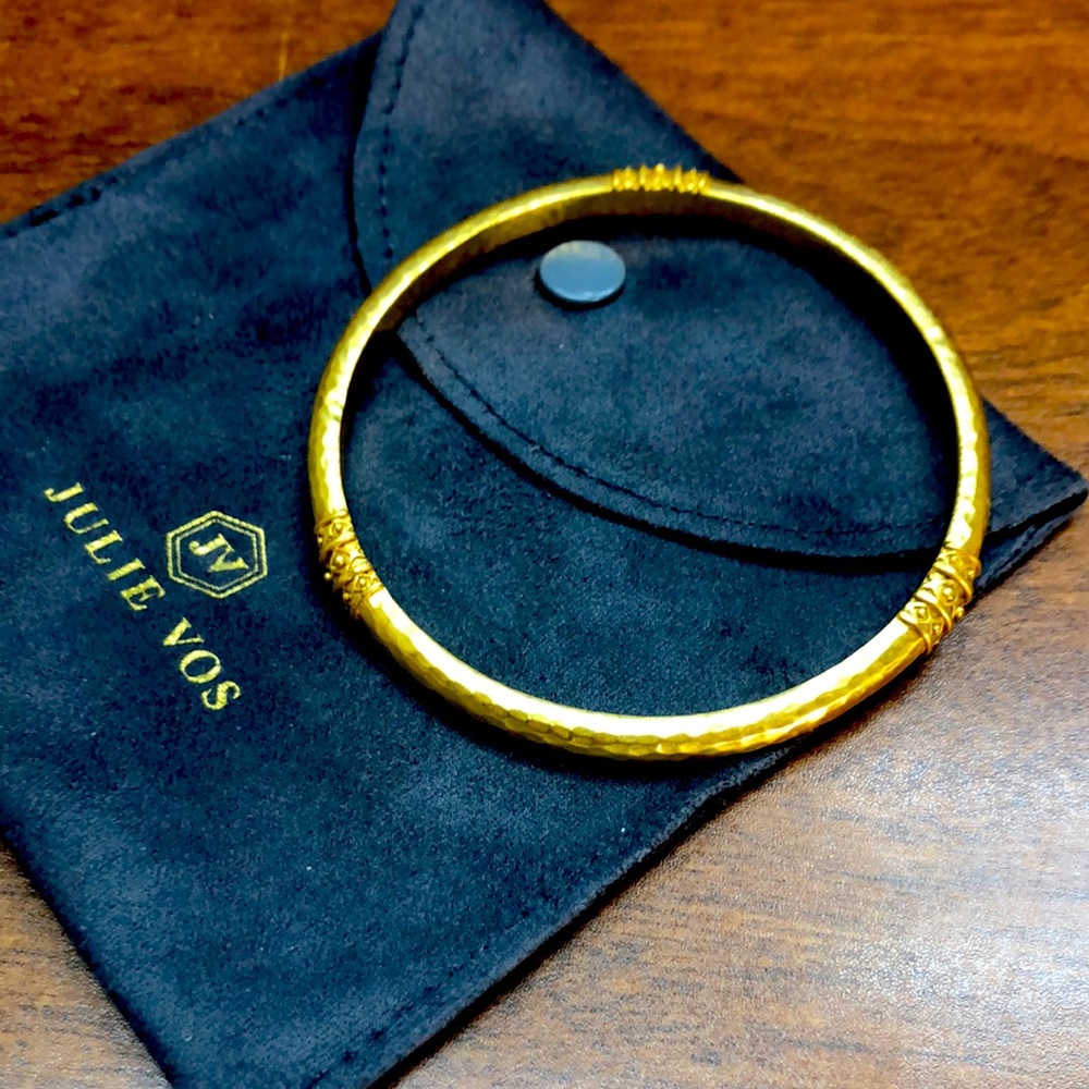 New without tags Julie Vos gold plated bracelet